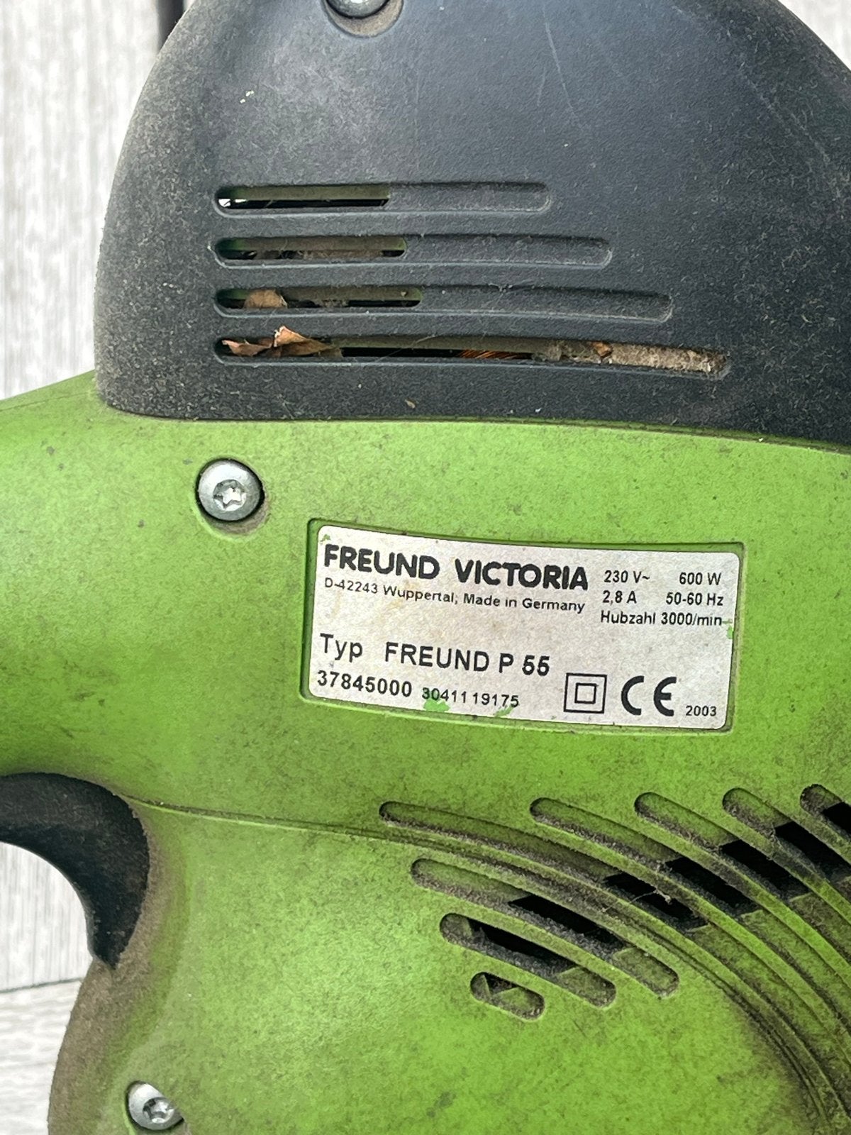 Freund Victoria P 55 elektrische heggenschaar, Tuin en Terras, Heggenscharen, Ophalen, Gebruikt, Elektrisch