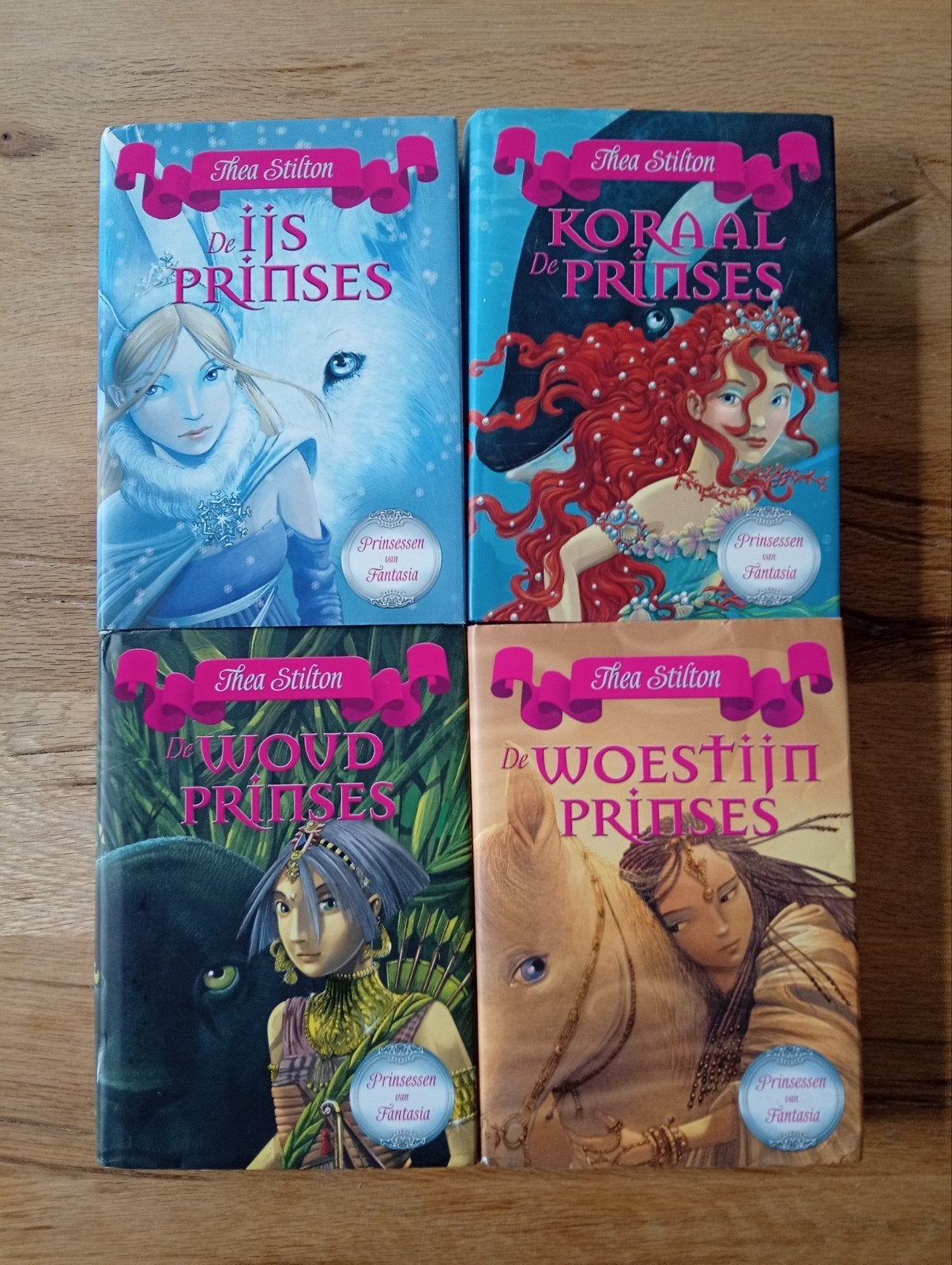 Thea Stilton Prinsessen van Fantasia - 4 boeken, Boeken, Ophalen of Verzenden