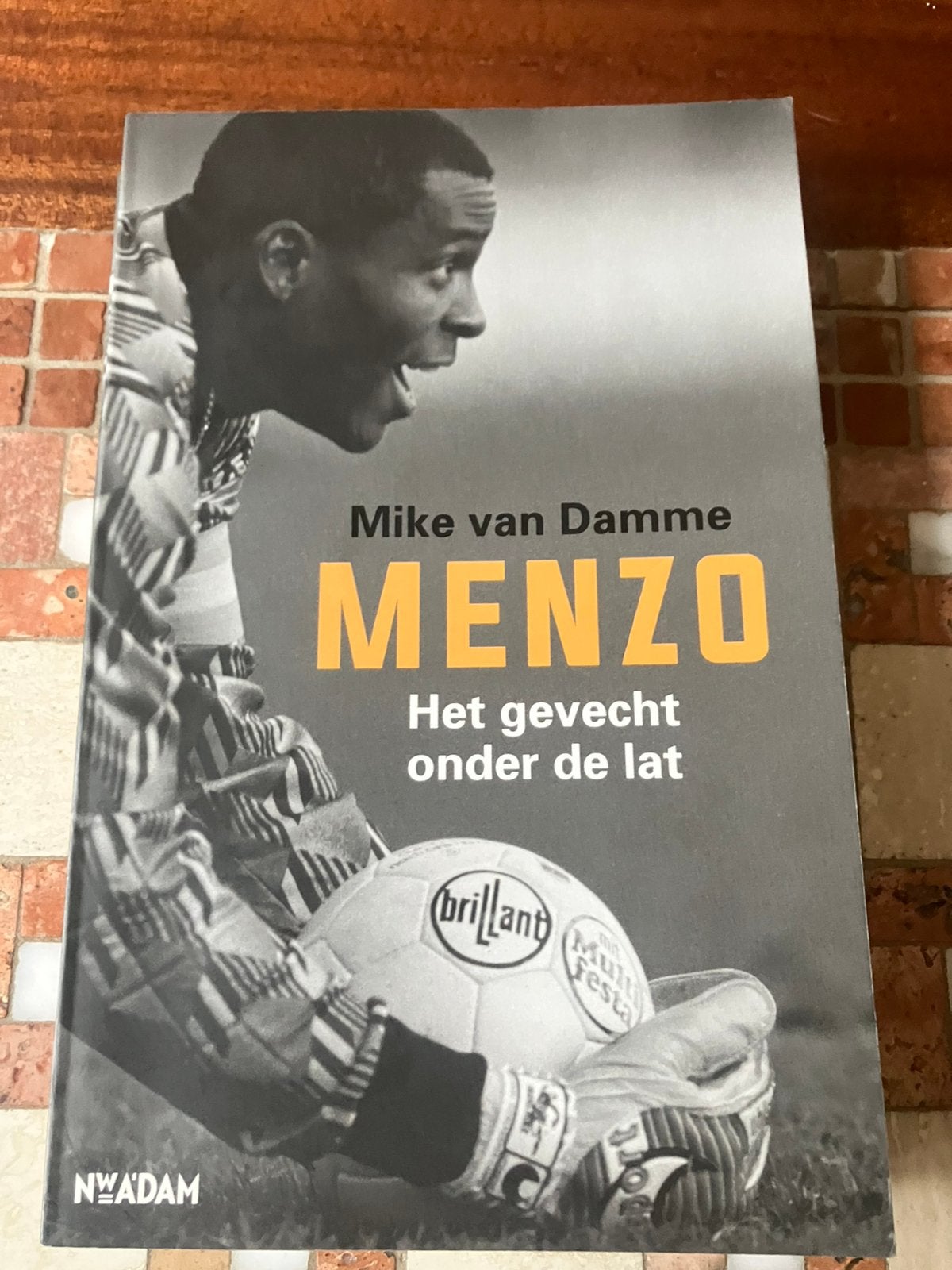 Menzo Mike van Damme, Ophalen of Verzenden, Zo goed als nieuw, Buitenlandse clubs, Poster, Plaatje of Sticker