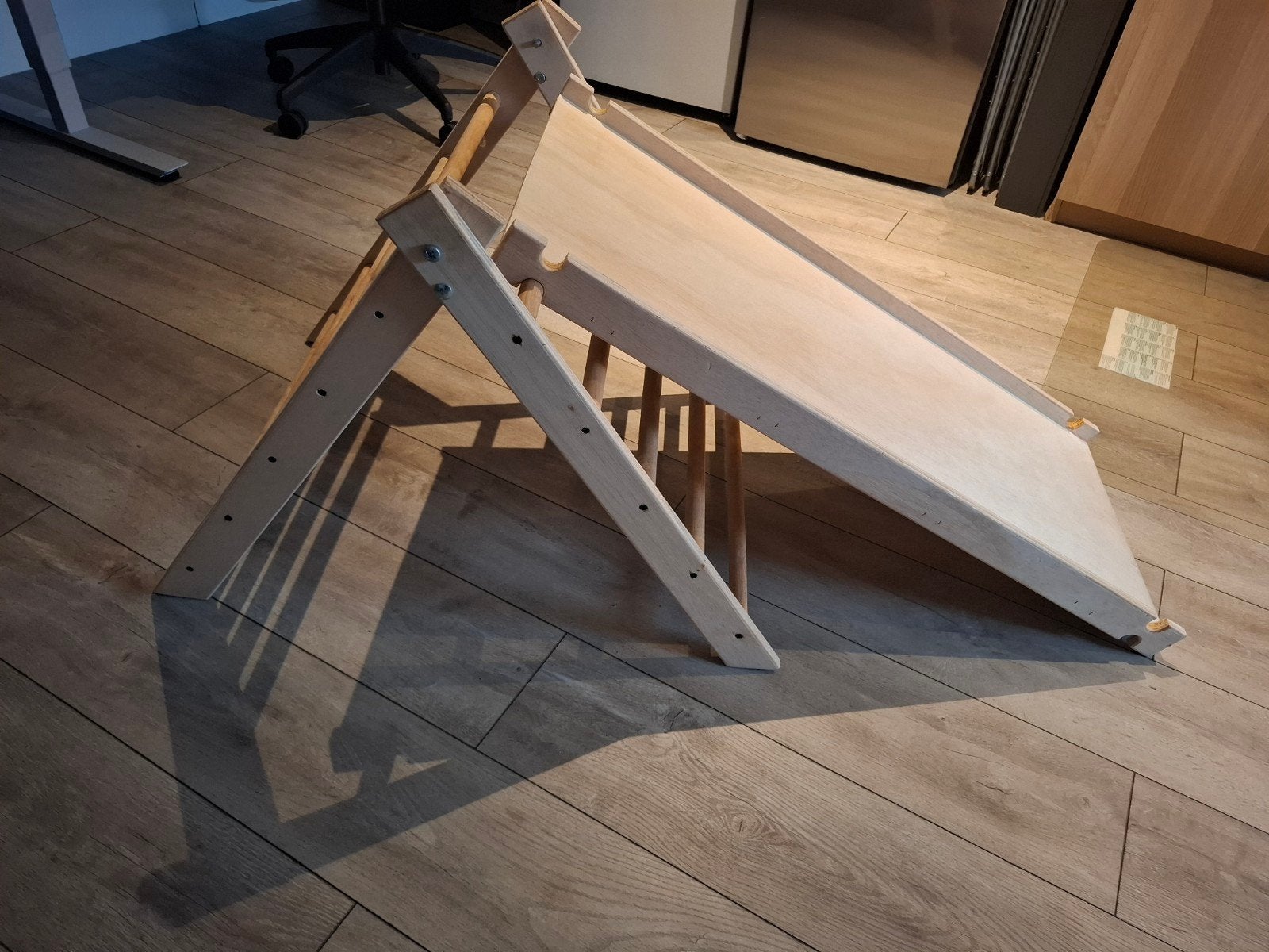 Houten speelgoed glijbaan voor kinderen, Ophalen, Zo goed als nieuw, Overige typen