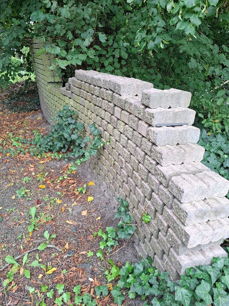 Gratis: Stenen voor tuinmuur of decoratie, Tuin en Terras, Ophalen, Gebruikt