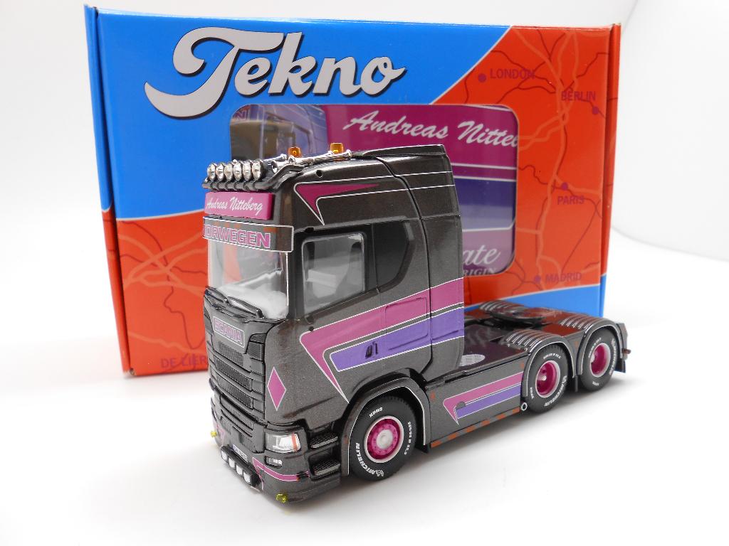 Tekno Scania Nitteberg, Ophalen of Verzenden, Nieuw, Bus of Vrachtwagen, Tekno