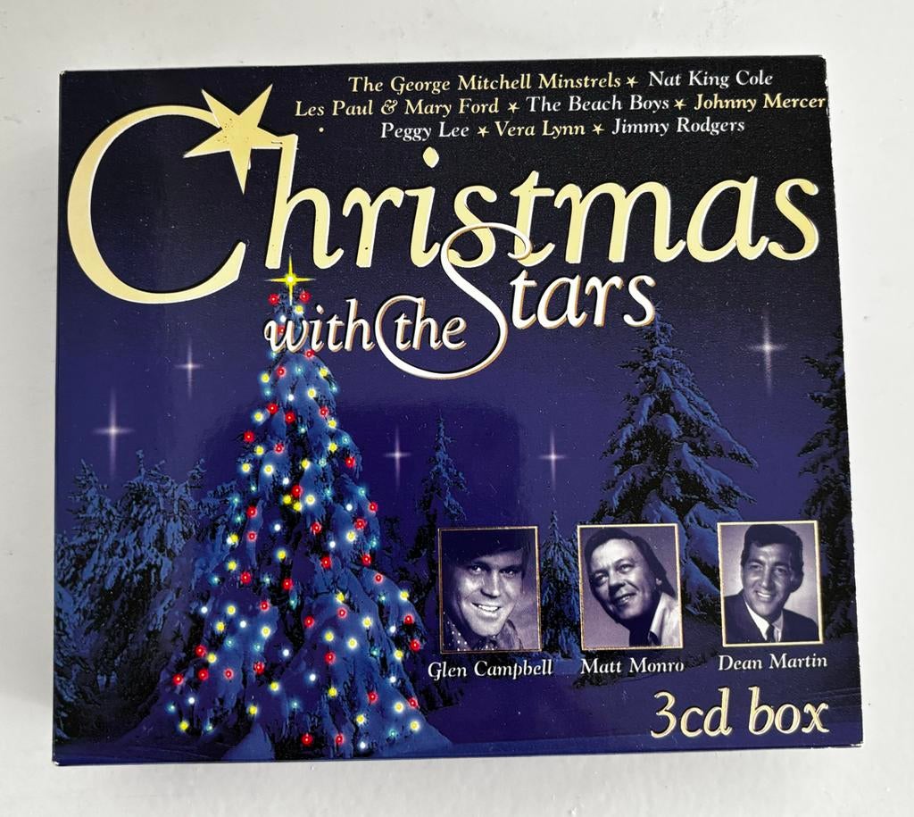 Christmas with the Stars - 3CD Boxset Kerstmuziek, Ophalen of Verzenden, Zo goed als nieuw, Kerst, Boxset