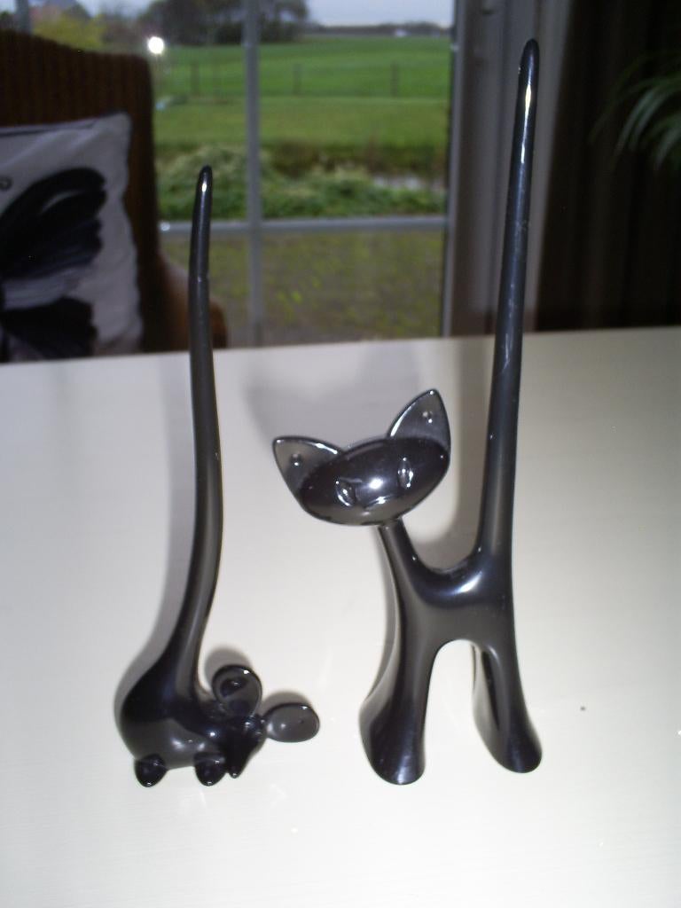 Ringhouders poes en muis Koziol, Ophalen of Verzenden