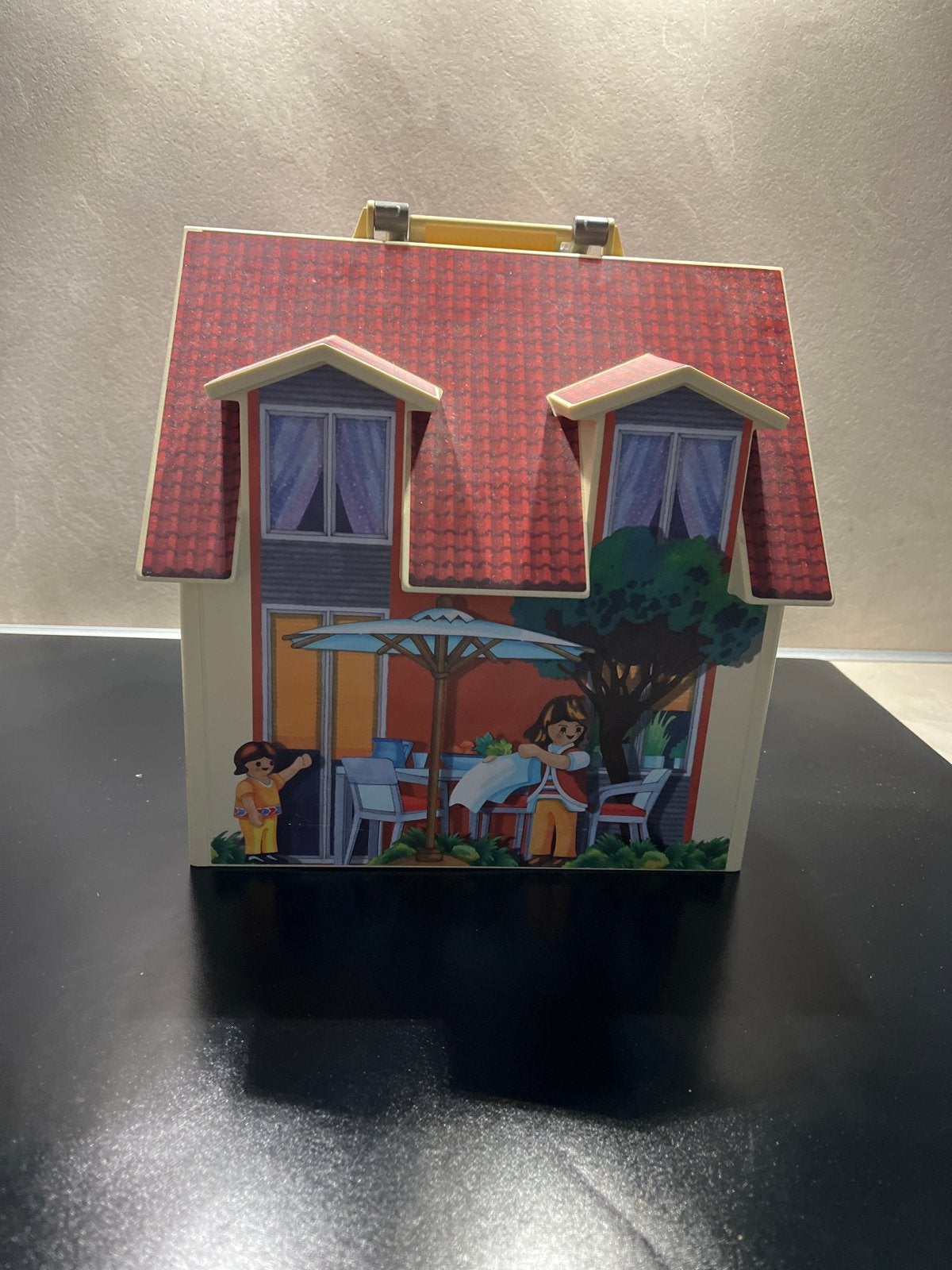 Playmobil Poppenhuis Koffer met Meubels en Poppetjes, Ophalen of Verzenden, Gebruikt, Poppenhuis