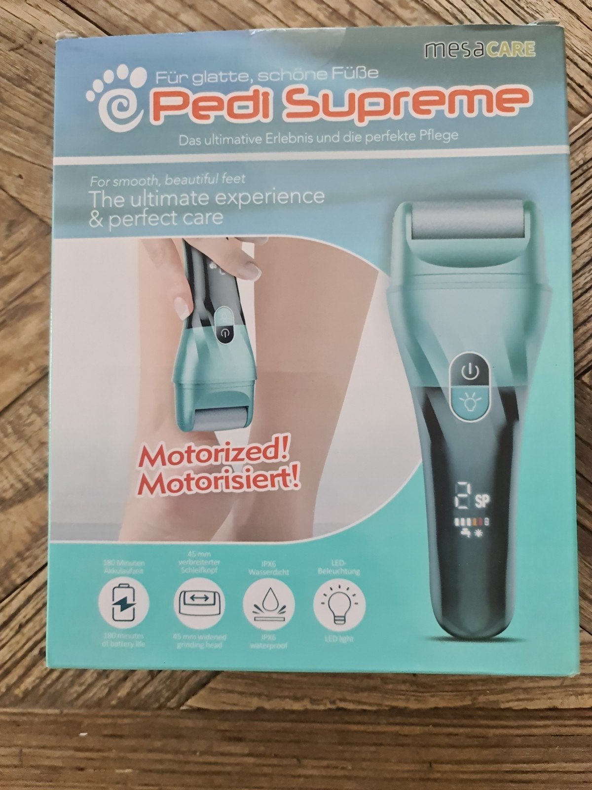 MesaCARE Pedi Supreme Motorized Voetvijl Nieuw, Ophalen of Verzenden, Nieuw