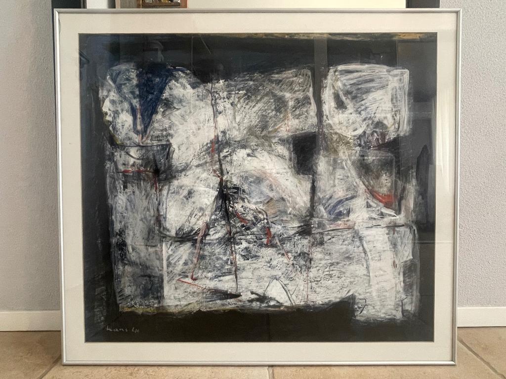 Orgineel Hans Lie schilderij, Ophalen