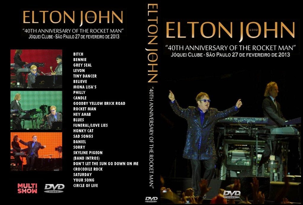 Elton John live in  São Paulo, Brazil  2013, Cd's en Dvd's, Alle leeftijden, Ophalen of Verzenden, Nieuw in verpakking, Concert