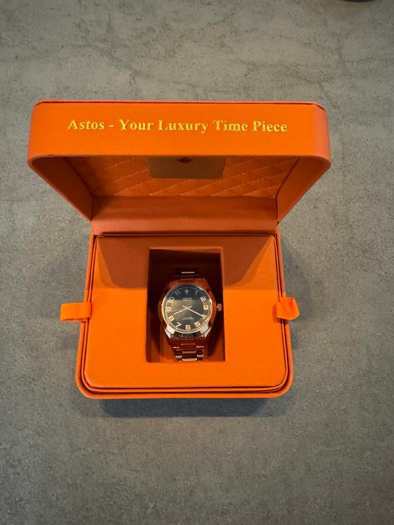 Astos rose gold, Overige merken, Polshorloge, Ophalen of Verzenden, Zo goed als nieuw