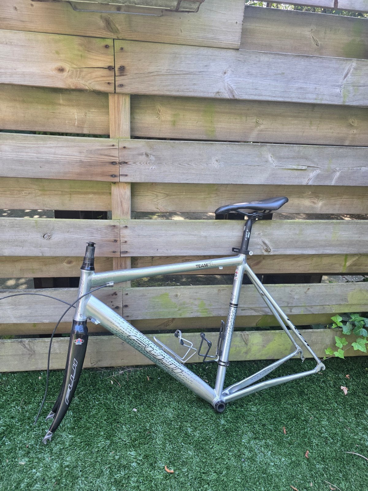 Fuji Team SL Racefiets 56cm Frame met carbon Voorvork, Fietsen en Brommers, Fietsonderdelen, Gebruikt, Frame, Aluminium, Racefiets