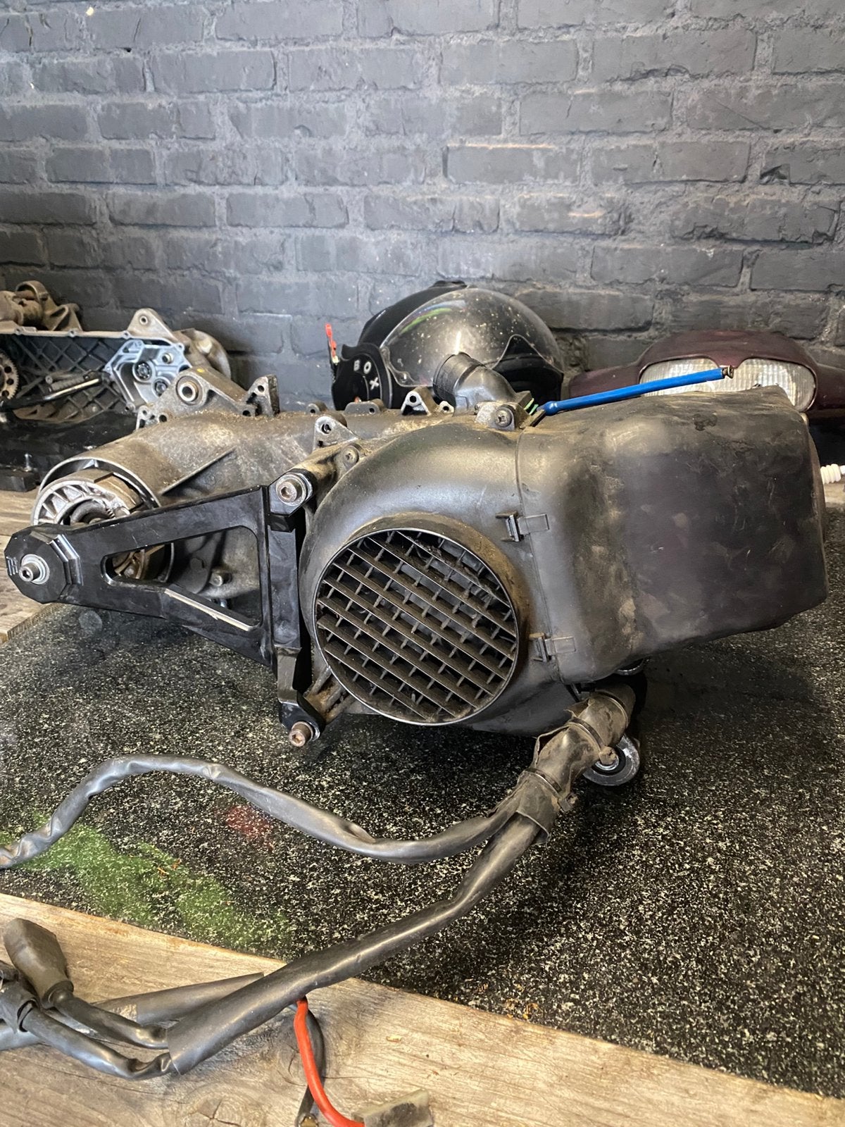 Piaggio typhoon/skipper 125/172 blok, Ophalen of Verzenden, Zo goed als nieuw, Blok, Piaggio