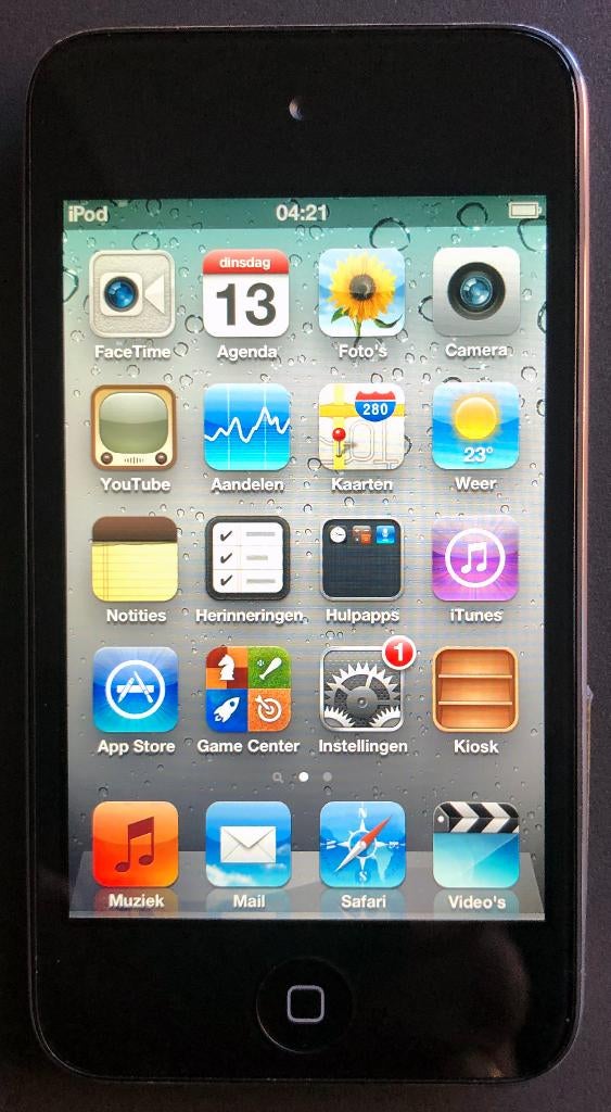 Apple iPod touch (1e generatie) in blauw met 32 GB, Audio, Tv en Foto, Mp3-spelers | Apple iPod, Gebruikt, Touch, Ophalen of Verzenden