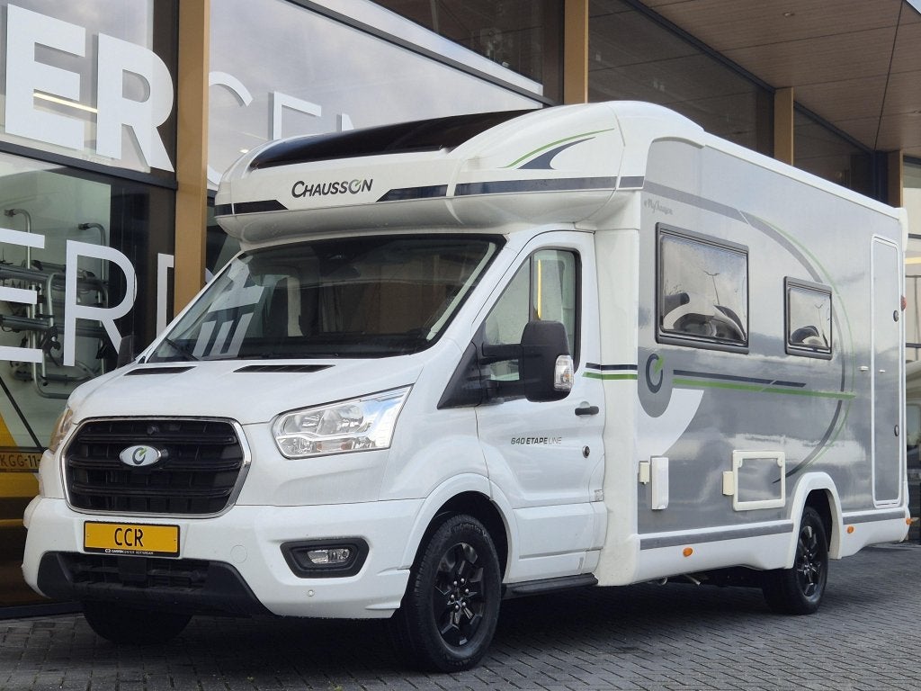 Chausson Etape Line 640 2025 Slechts 3.200 km, Automaat, Chemisch toilet, Koelkast, Ford