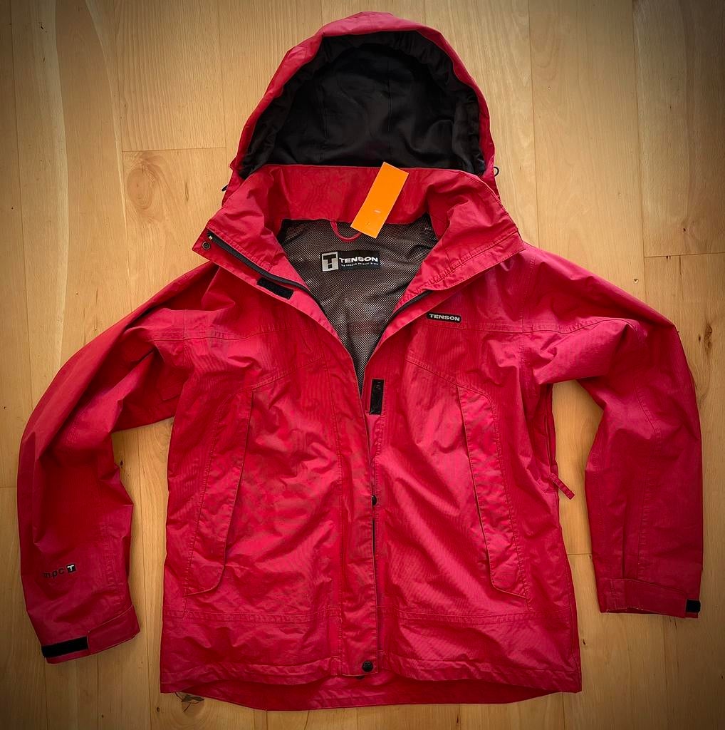 Tenson Active Outdoor MPC syst. jas jack outdoor wandelen 42, Ophalen of Verzenden, Zo goed als nieuw, Maat 42/44 (L), Rood