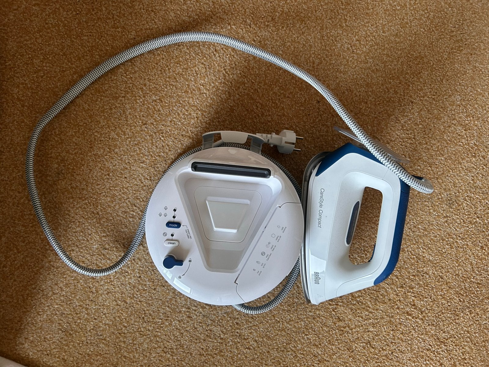 Braun stoom strijkbout Carestyle, Ophalen of Verzenden, Zo goed als nieuw, Stoomreiniger