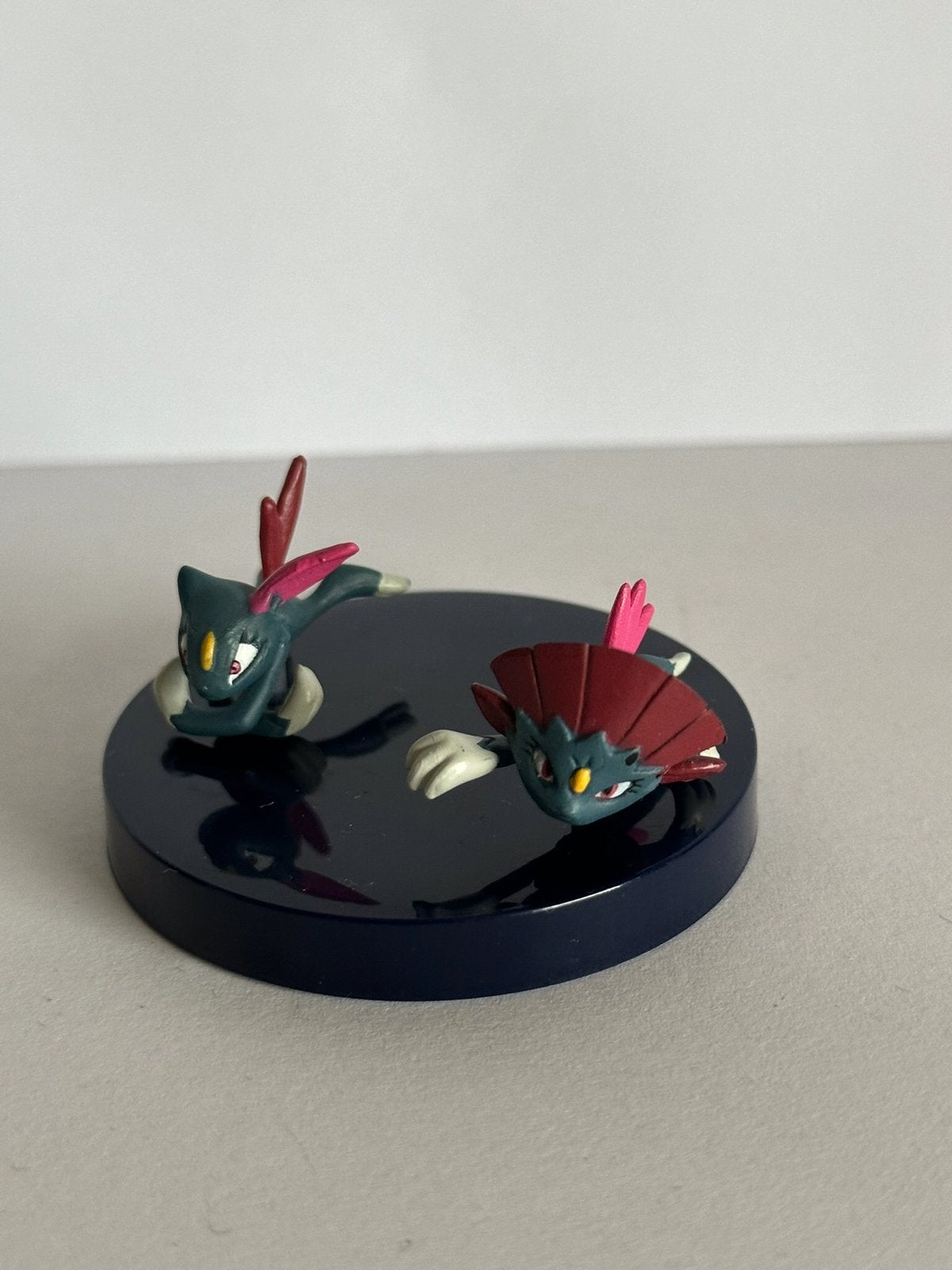 Pokémon Zukan figuurtjes Sneasel & Weavile, Ophalen of Verzenden, Zo goed als nieuw