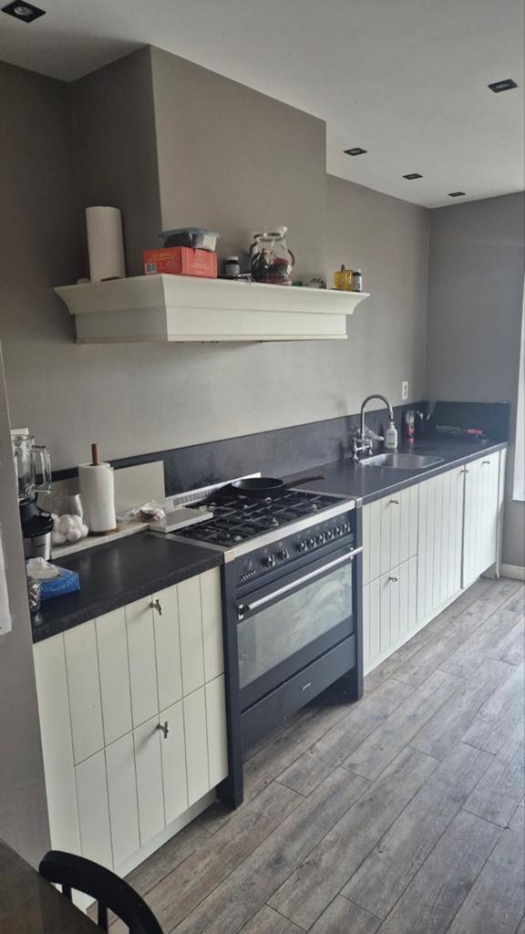 Gratis keuken af te halen ( zelf demonteren), Ophalen, Gebruikt, Crème, Graniet of Steen