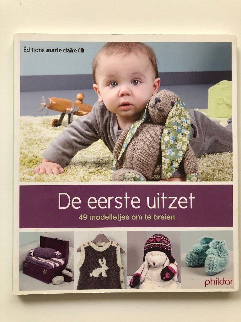 De eerste uitzet, Boeken, Verzenden, Zo goed als nieuw, Breien en Haken, Marie Claire - Phildar