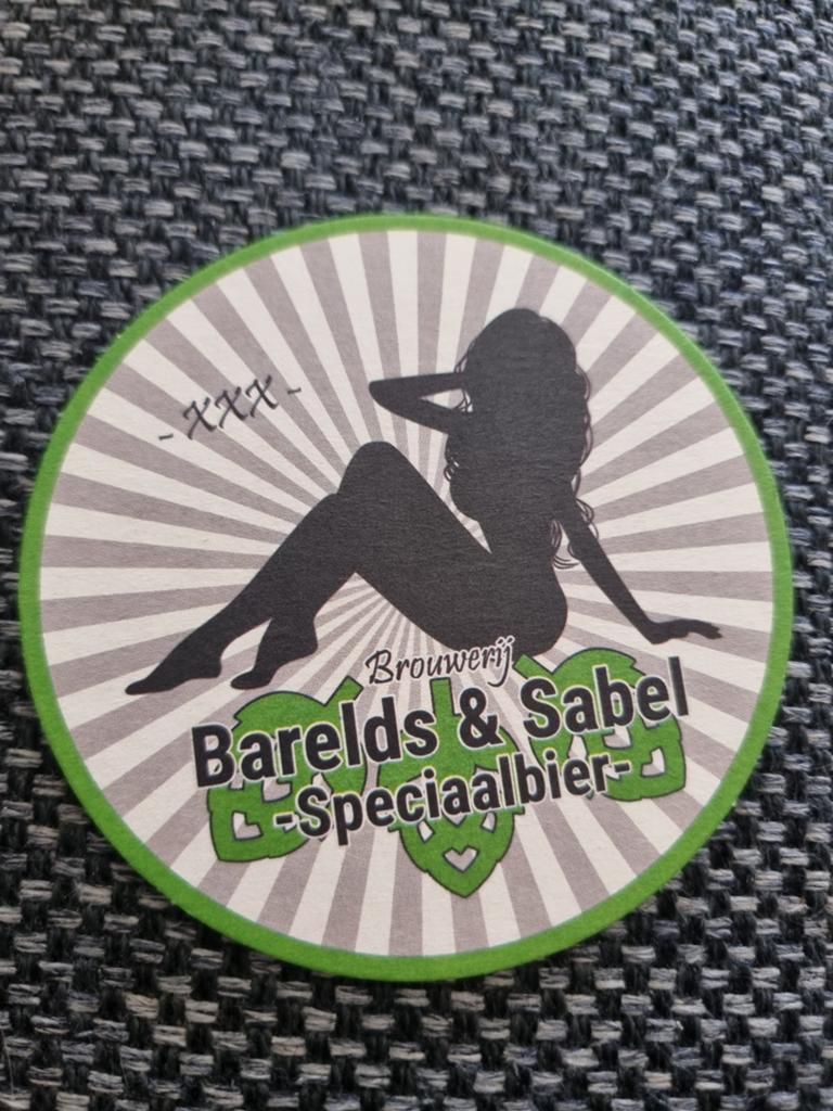 Bierfiltje Brouwerij Barelds & Sabel Speciaalbier, Ophalen of Verzenden, Nieuw, Viltje(s), Overige merken