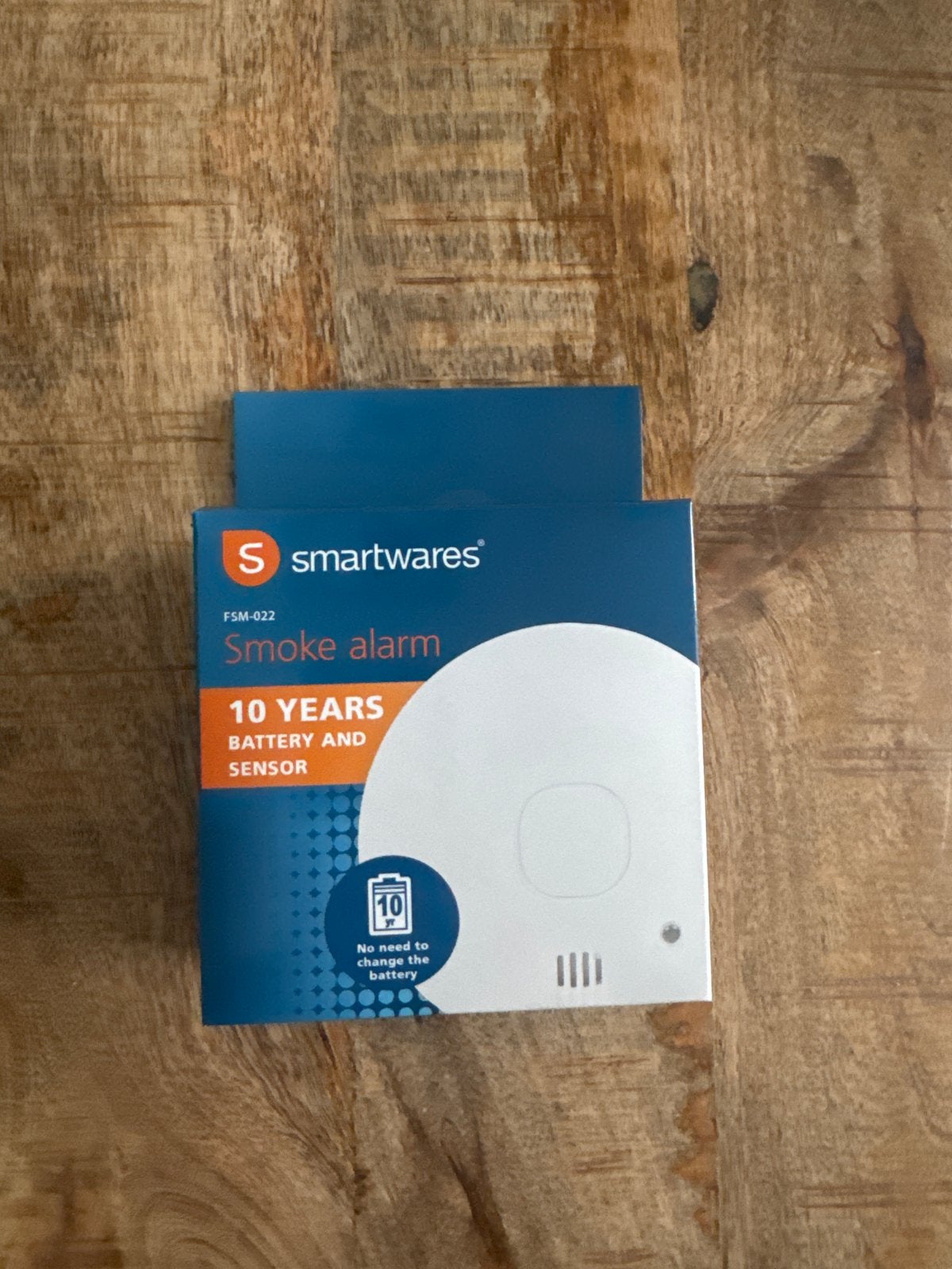 Smartwares FSM-022 Rookmelder – Nieuw/Ongeopend, Detector, Sensor of Melder, Nieuw, Ophalen of Verzenden, Rook