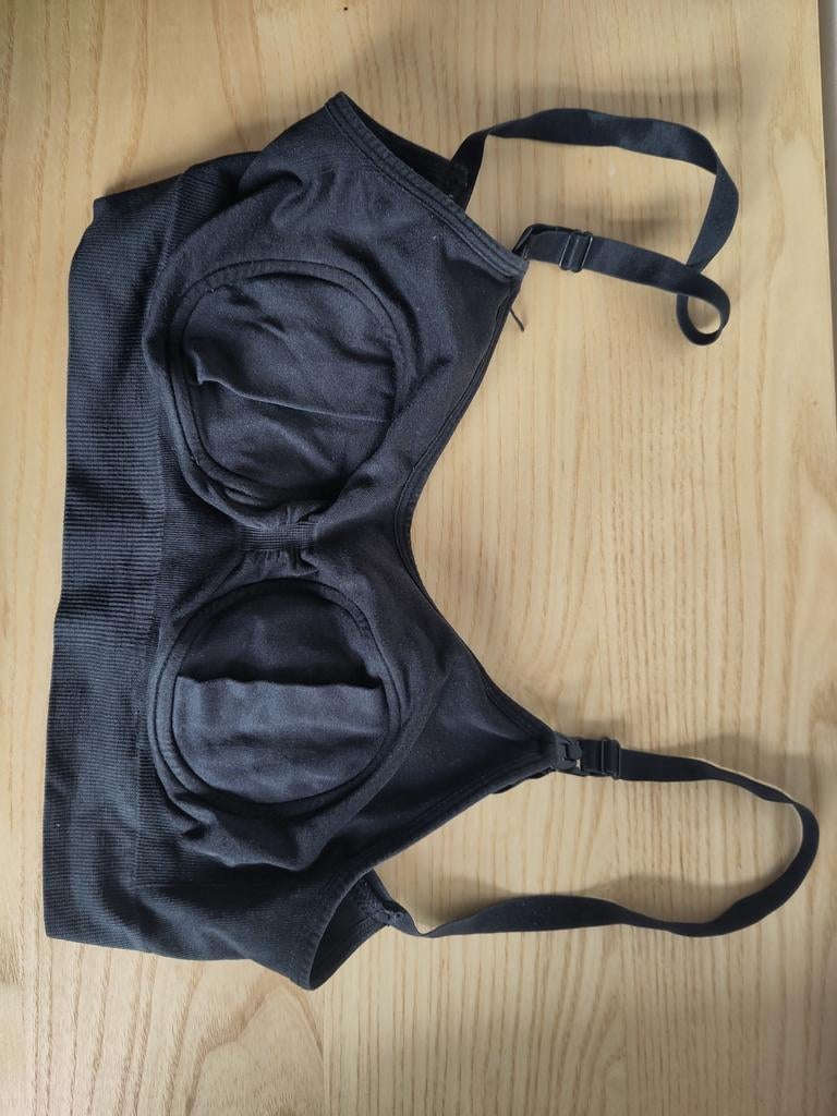 Borstvoeding en kolf bh's 2 stuks, Maat 38/40 (M), Zwart, Ophalen of Verzenden, Lingerie of Zwemkleding