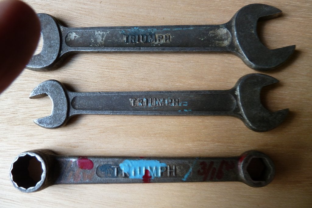 boordgereedschap Triumph, Motoren, Onderdelen | Oldtimers, Verzenden, Gebruikt