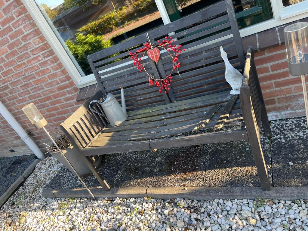 Tuinbank 120 breed, Ophalen, Zo goed als nieuw, Hout