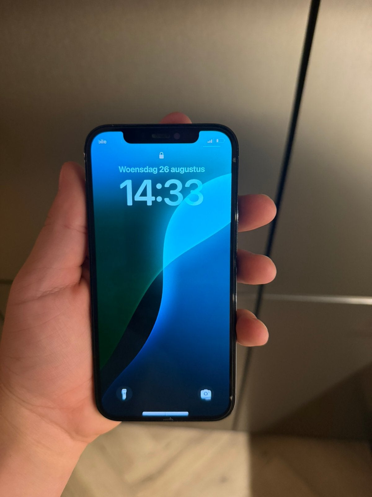 Iphone 12 pro 128gb 86%, Telecommunicatie, Mobiele telefoons | Apple iPhone, 128 GB, Blauw, Zo goed als nieuw, IPhone 12 Pro