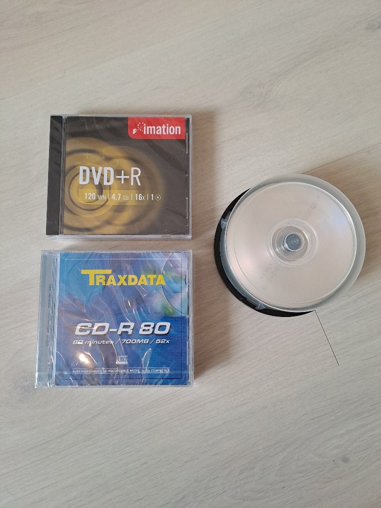 Lege DVD-R en CD-R disks, Ophalen of Verzenden, Nieuw, Dvd, Imation
