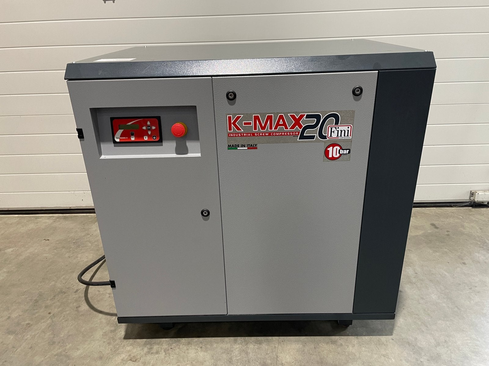 15 kW schroefcompressor, Doe-het-zelf en Verbouw, Compressors, Ophalen, Geluidgedempt, Gebruikt, 800 liter/min of meer