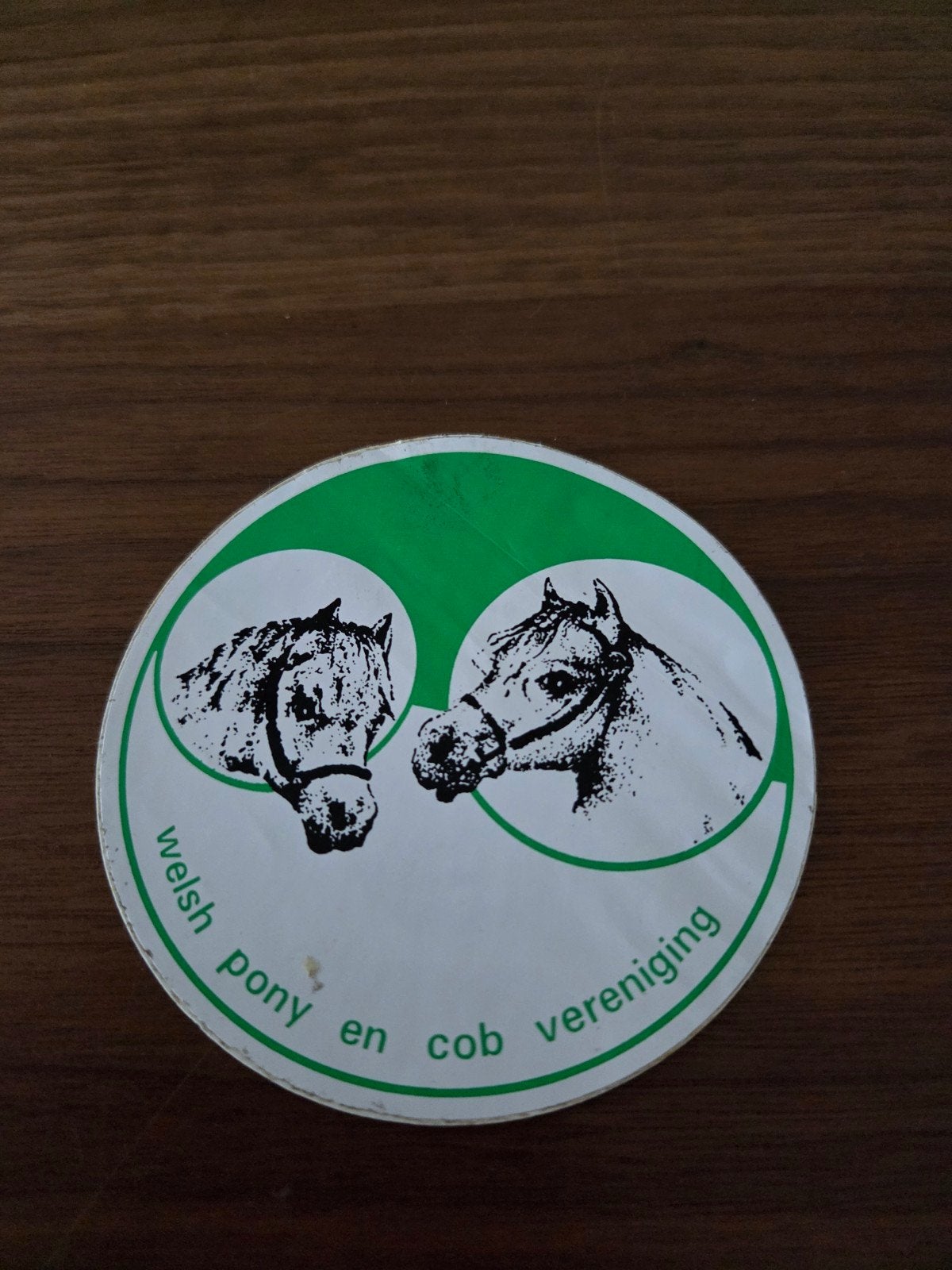 1263 Sticker Welsh Pony en Cob Vereniging 10 cm, Ophalen of Verzenden, Gebruikt, Dier en Natuur