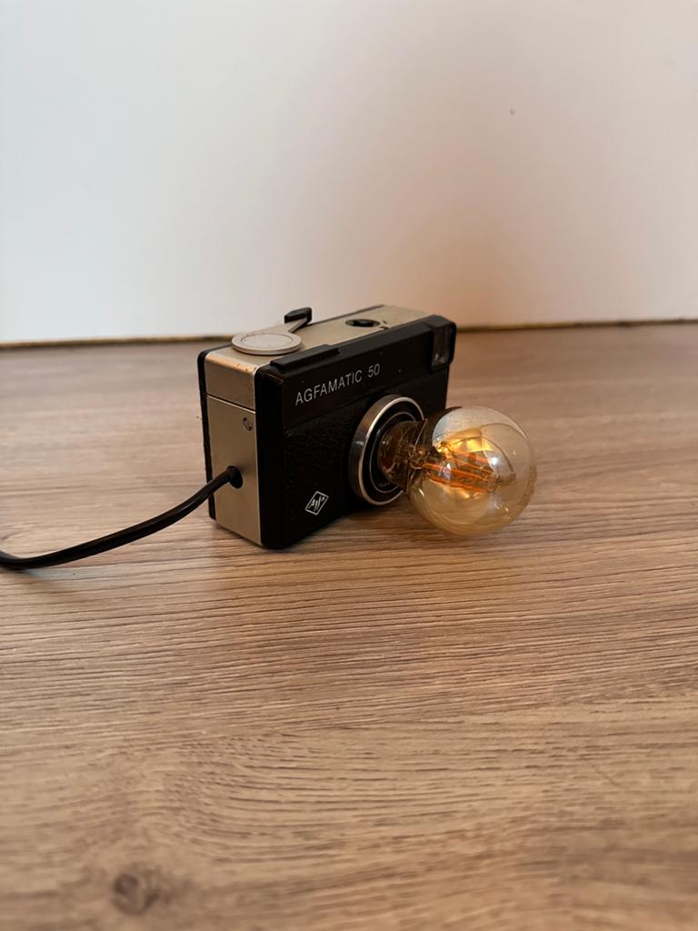 Cameralamp Agfamatic 50, Ophalen of Verzenden, Zo goed als nieuw, Overige materialen, Minder dan 50 cm