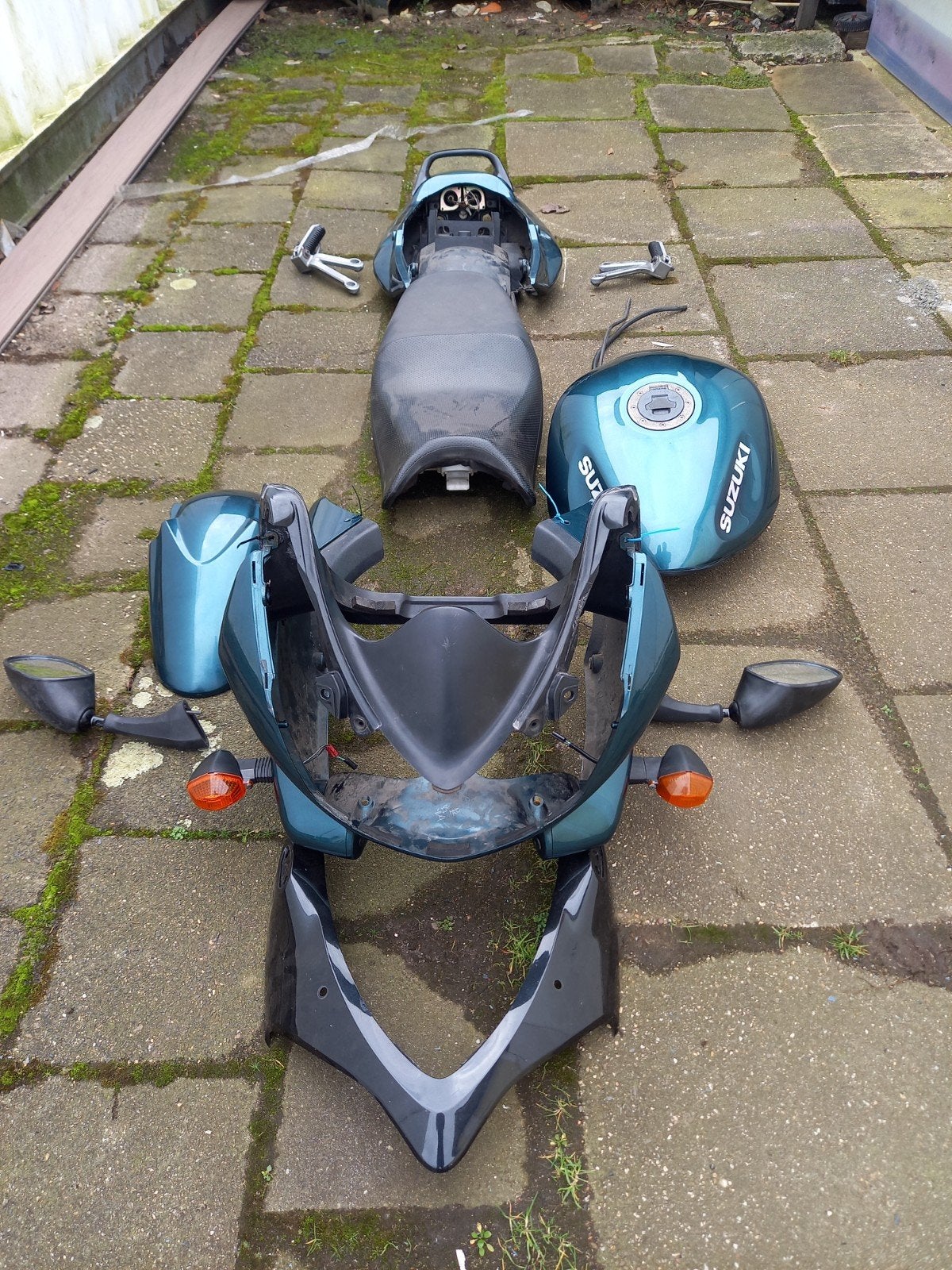suzuki bandit 1200, Motoren, Ophalen, Gebruikt