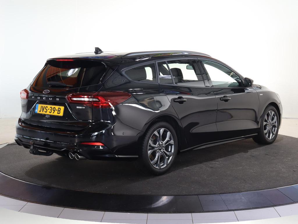 Ford Focus Wagon 1.0 EcoBoost Hybrid ST Line | Elekt. Wegkla, Auto's, Ford, Gebruikt, Euro 6, Zwart, Handgeschakeld