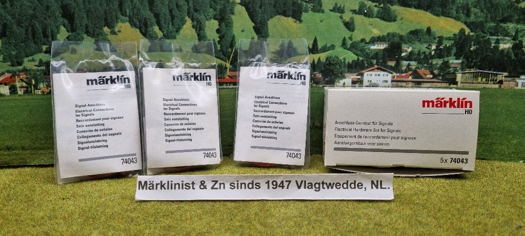 Märklin 74043 Signaal aansluit set voor C-spoor H0, Analoog, Nieuw, Ophalen of Verzenden, Märklin
