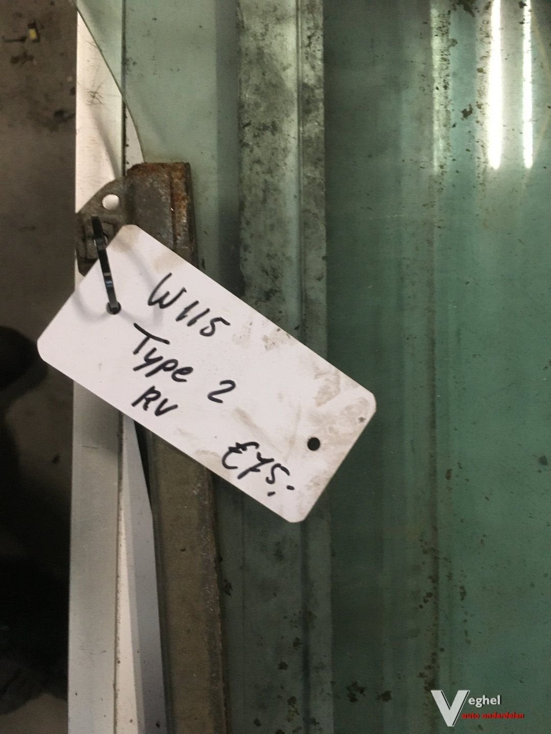 Mercedes W115 Type 2 Portierruit Rechtsvoor, Ophalen, Gebruikt, -, -