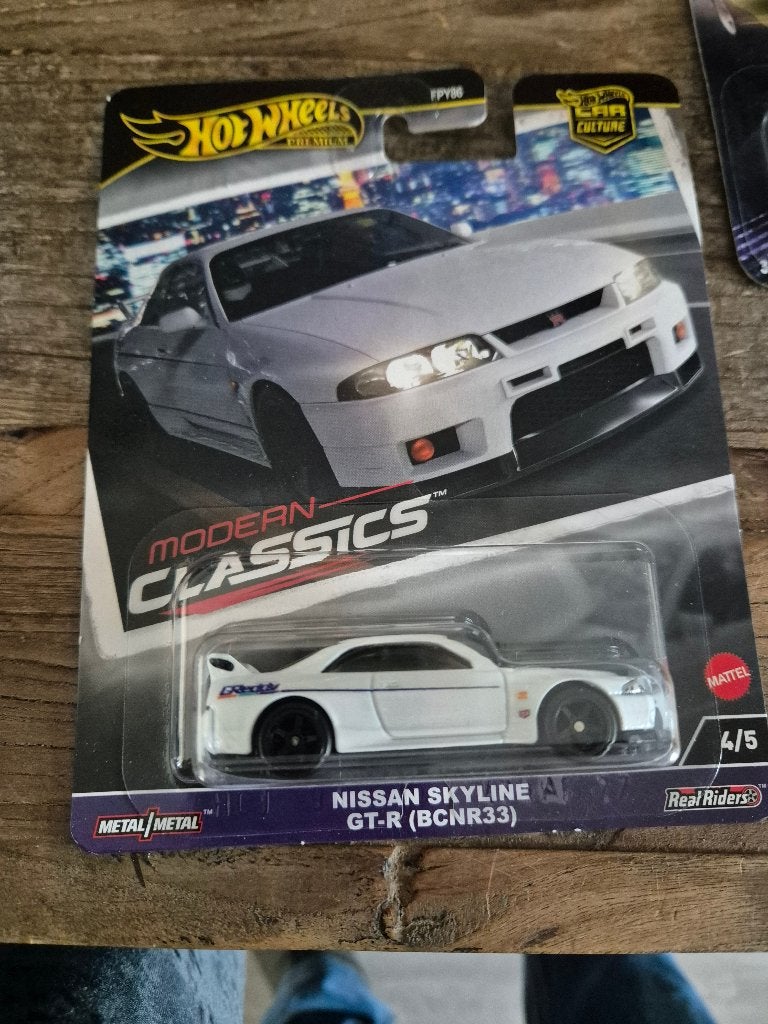 Hot Wheels NISSAN SKYLINE GT-R BCNR33 MODERN CLASSICS, Ophalen, Nieuw, Auto