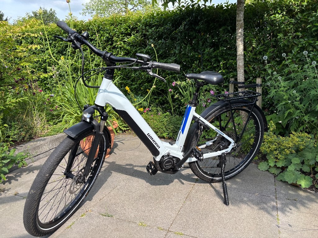 WINORA YUCATAN 12 DAMES (trekking)BIKE, Fietsen en Brommers, Elektrische fietsen, Gebruikt, Minder dan 47 cm, 50 km per accu of meer