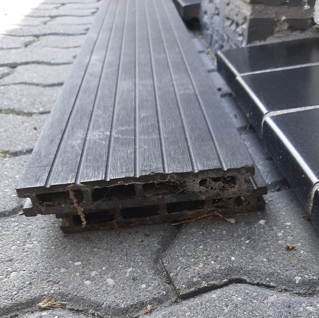 Twee dezelfde composiet planken, Ophalen, Gebruikt, Composiet