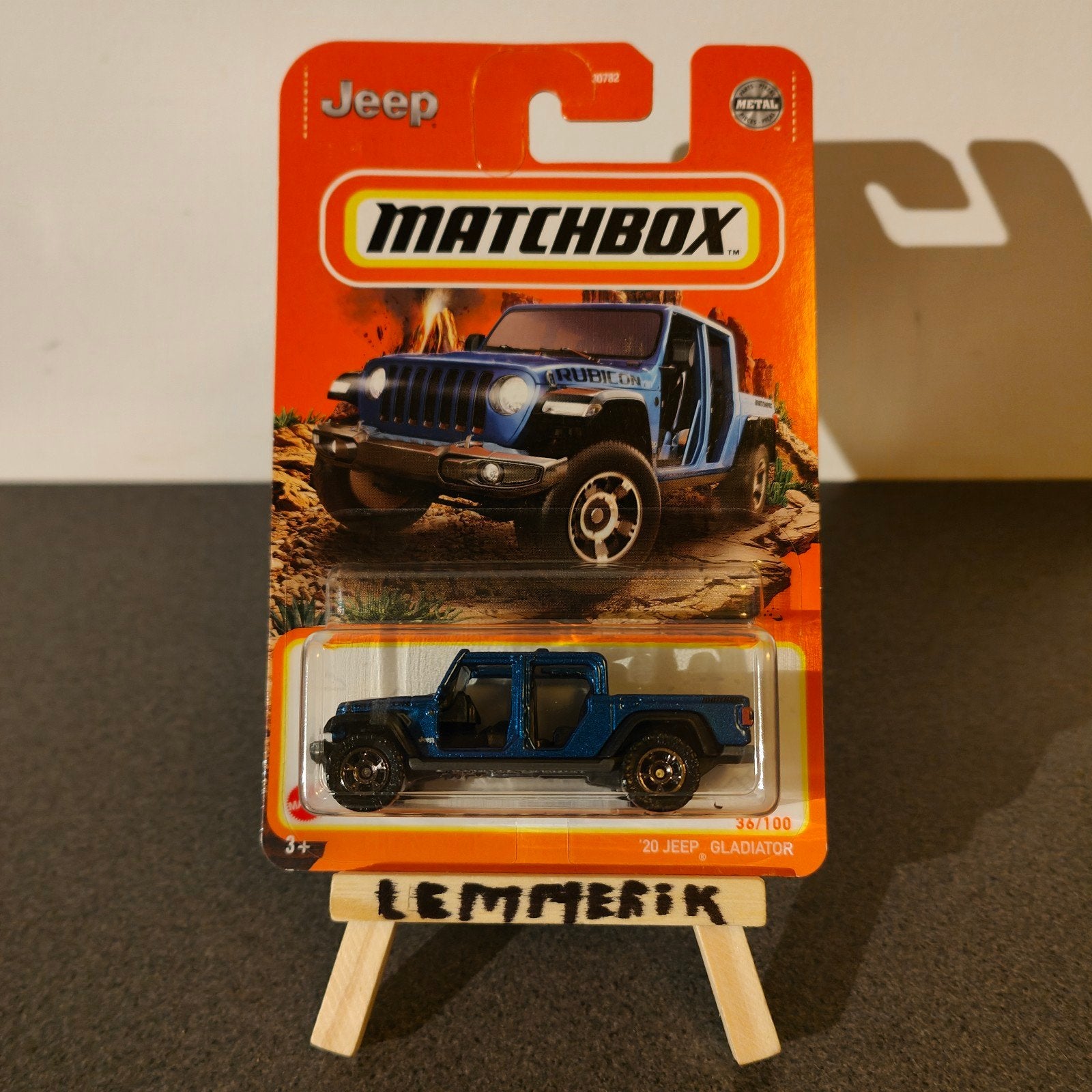 Matchbox Long Card '20 Jeep Gladiator - Nieuw in verpakking, Ophalen of Verzenden, Nieuw, Auto