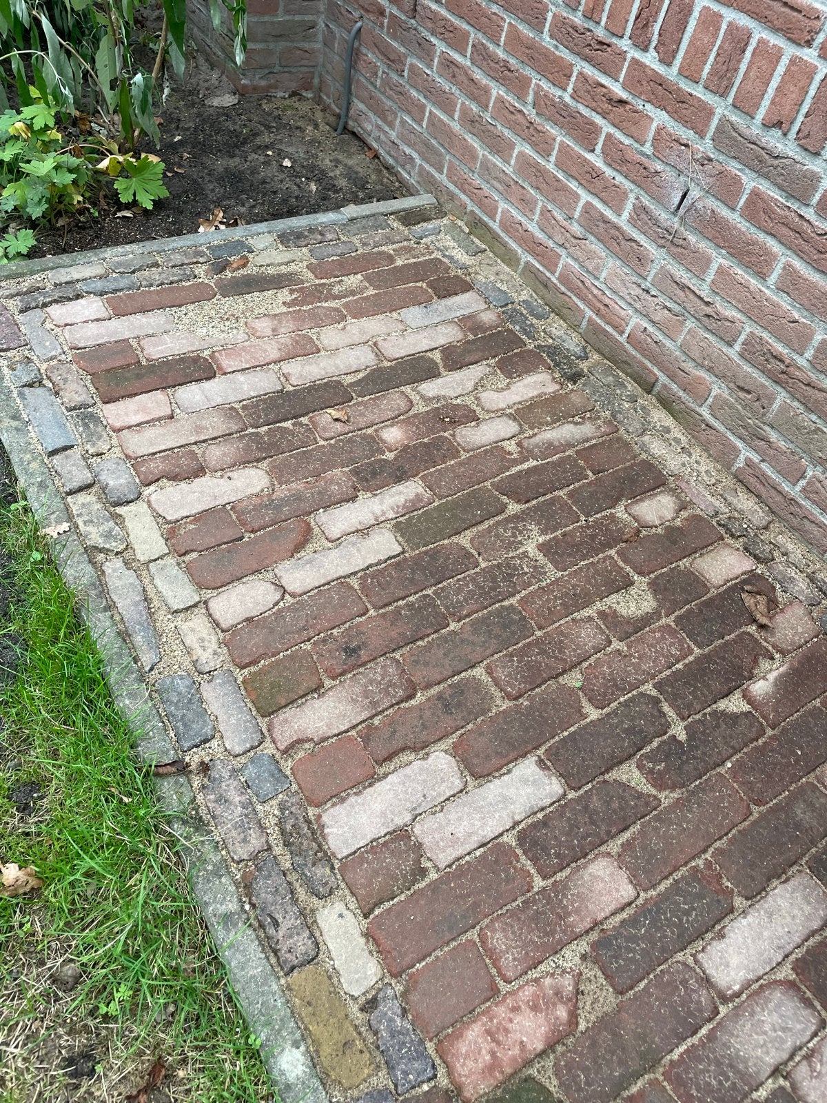 Gebakken klinkers 20x10x7cm - ca. 2m², Ophalen, Gebruikt, Keramiek, Klinkers