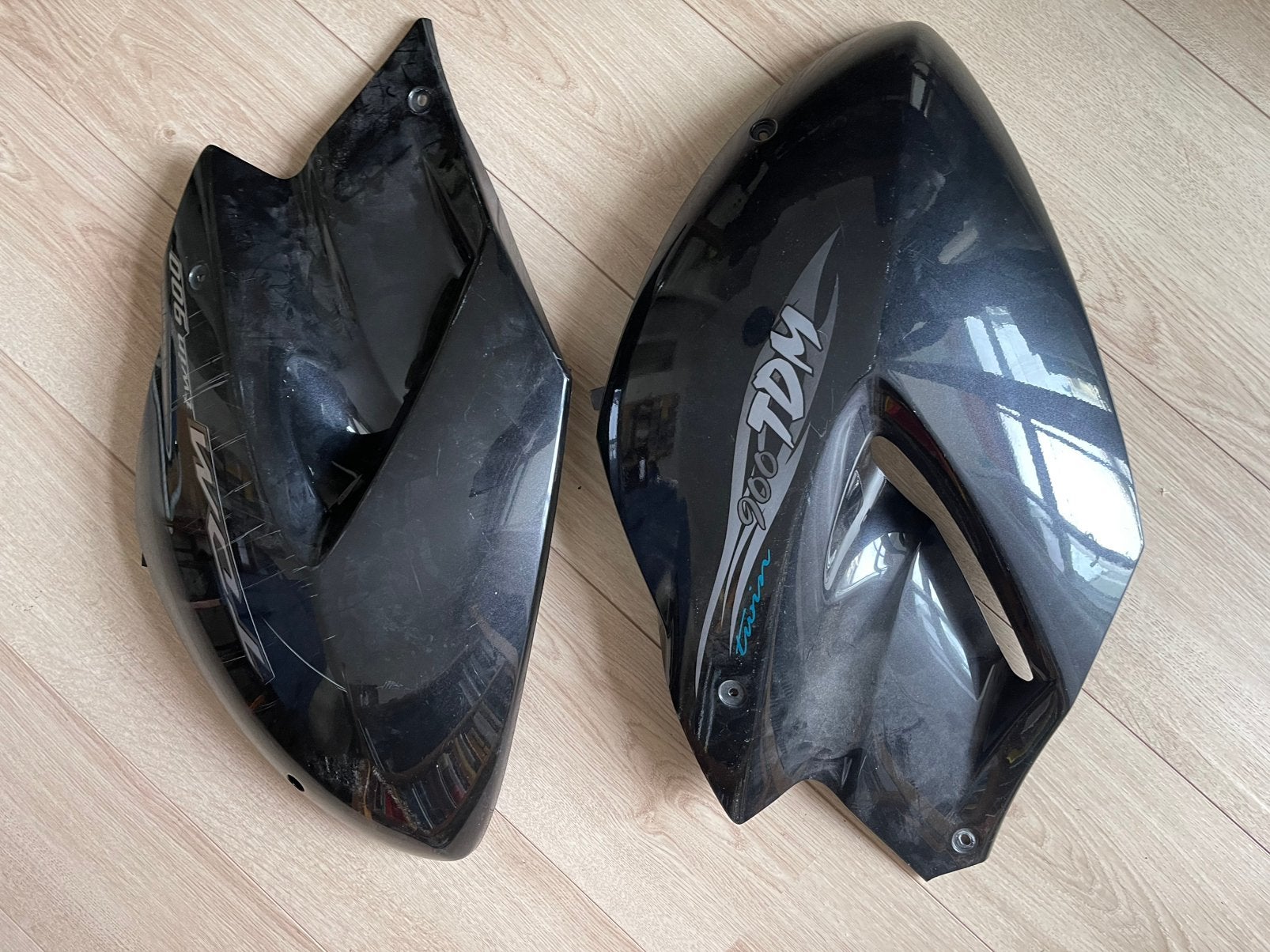 zijkappen tdm 900, Ophalen, Gebruikt