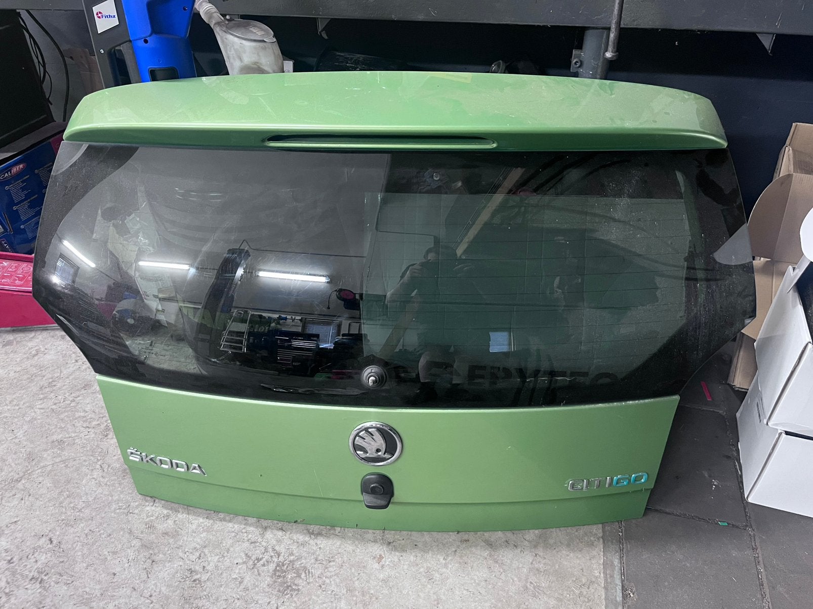 Achterklep Skoda Citigo, Ophalen, Gebruikt, Achterklep, Achter