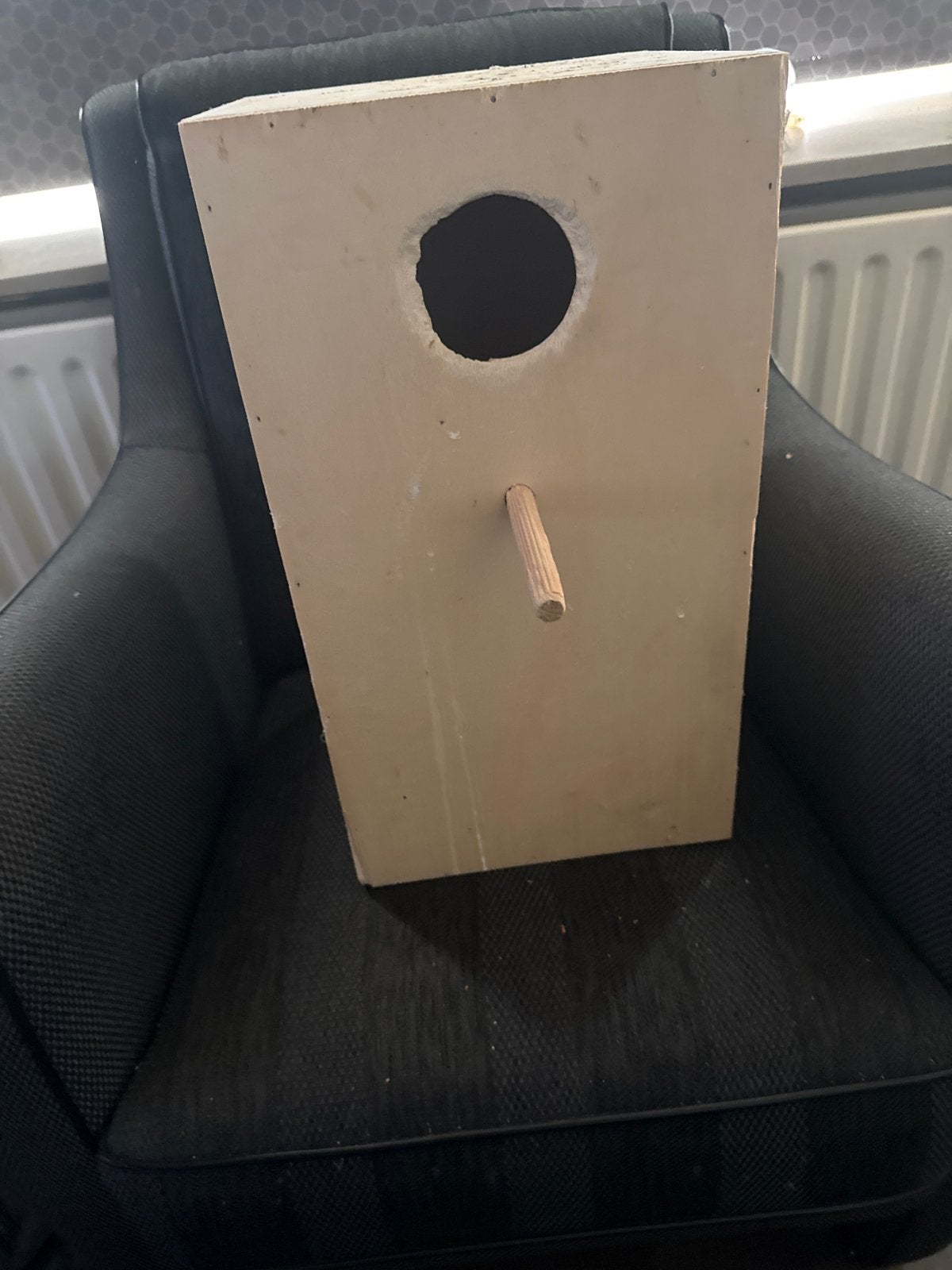 Ik verkoop deze 3 broerd blokken omdat ik hem over heb, Dieren en Toebehoren, Ophalen of Verzenden, Gebruikt, Hout, Broedkooi of Kweekkooi