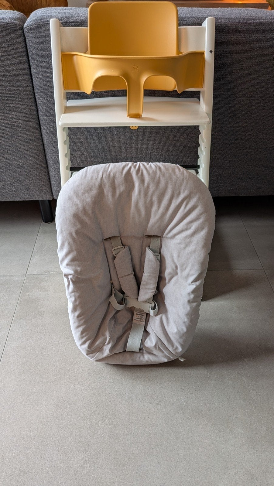 Tripp Trapp COMPLEET | incl. Newborn set + Babyset + Gliders, Ophalen, Gebruikt, Meegroeistoel