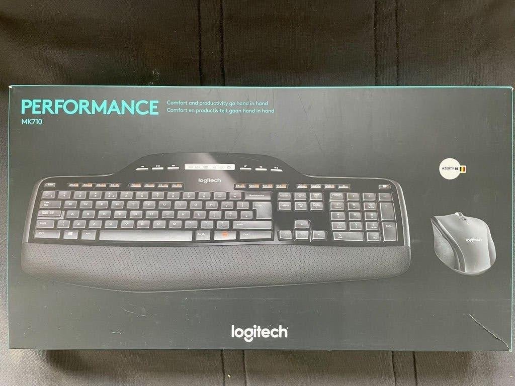 Logitech MK710 wireless keyboard, Computers en Software, Ophalen of Verzenden, Nieuw