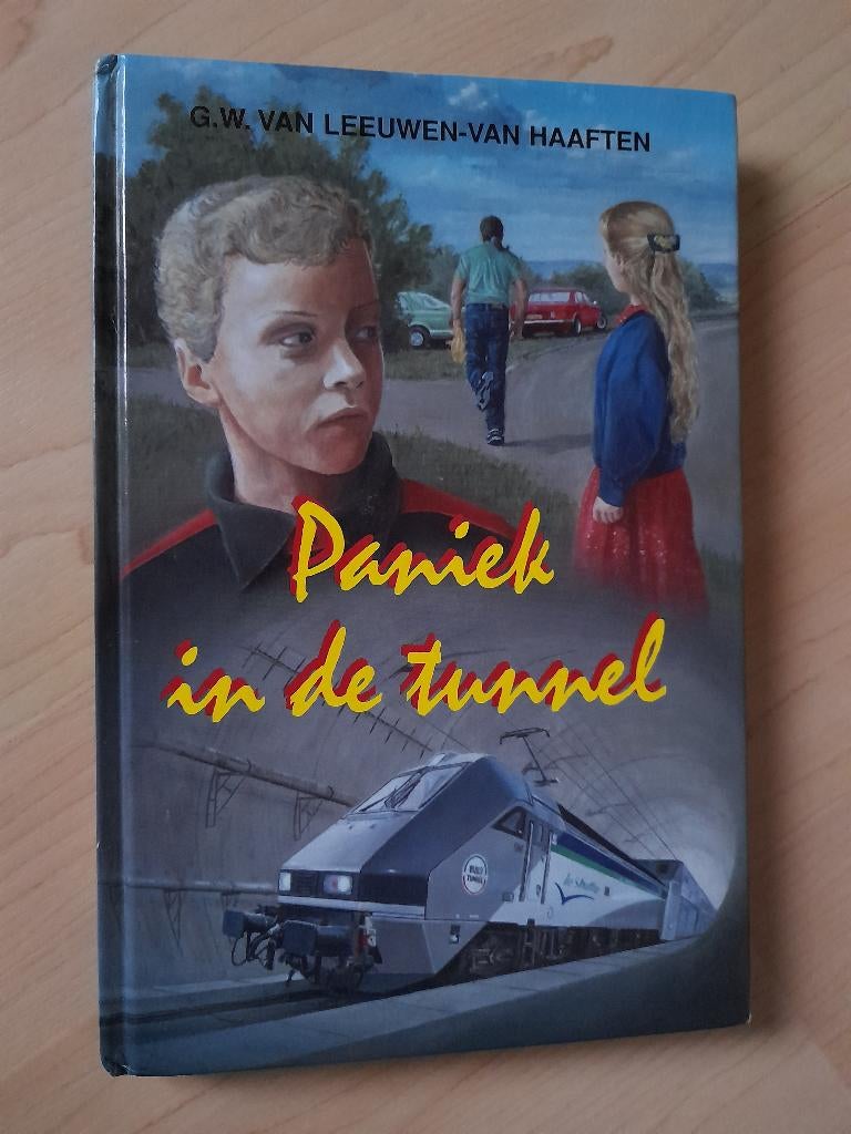 PANIEK IN DE TUNNEL door GW van Leeuwen-Van Haaften, Boeken, Ophalen of Verzenden, Gelezen