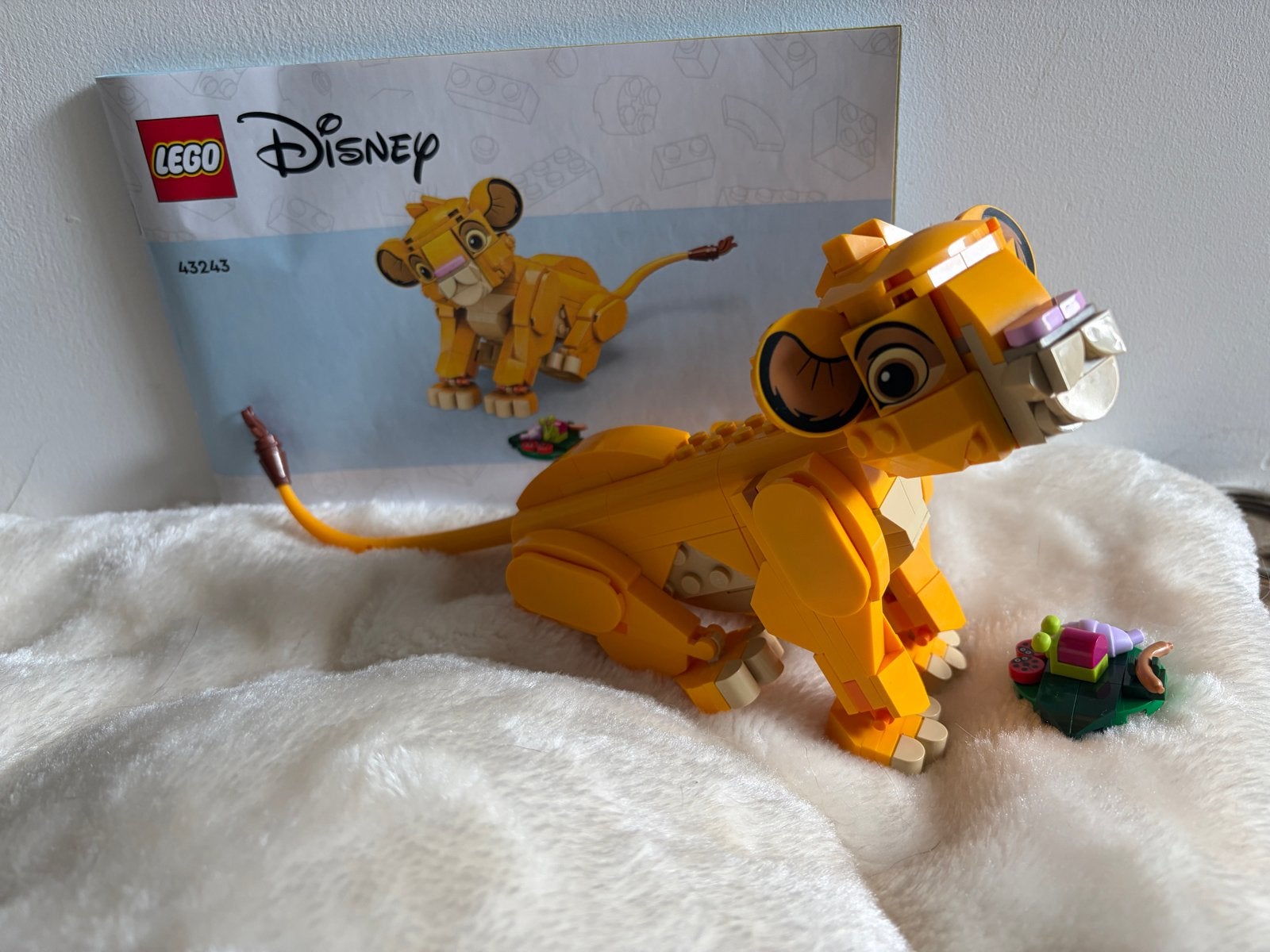 LEGO Disney Simba de Leeuwenkoning (43243), Lego, Ophalen of Verzenden, Zo goed als nieuw, Disney