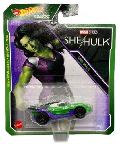 Hotwheels: Character Cars: She-Hulk, ., Nieuw, Ophalen of Verzenden, .