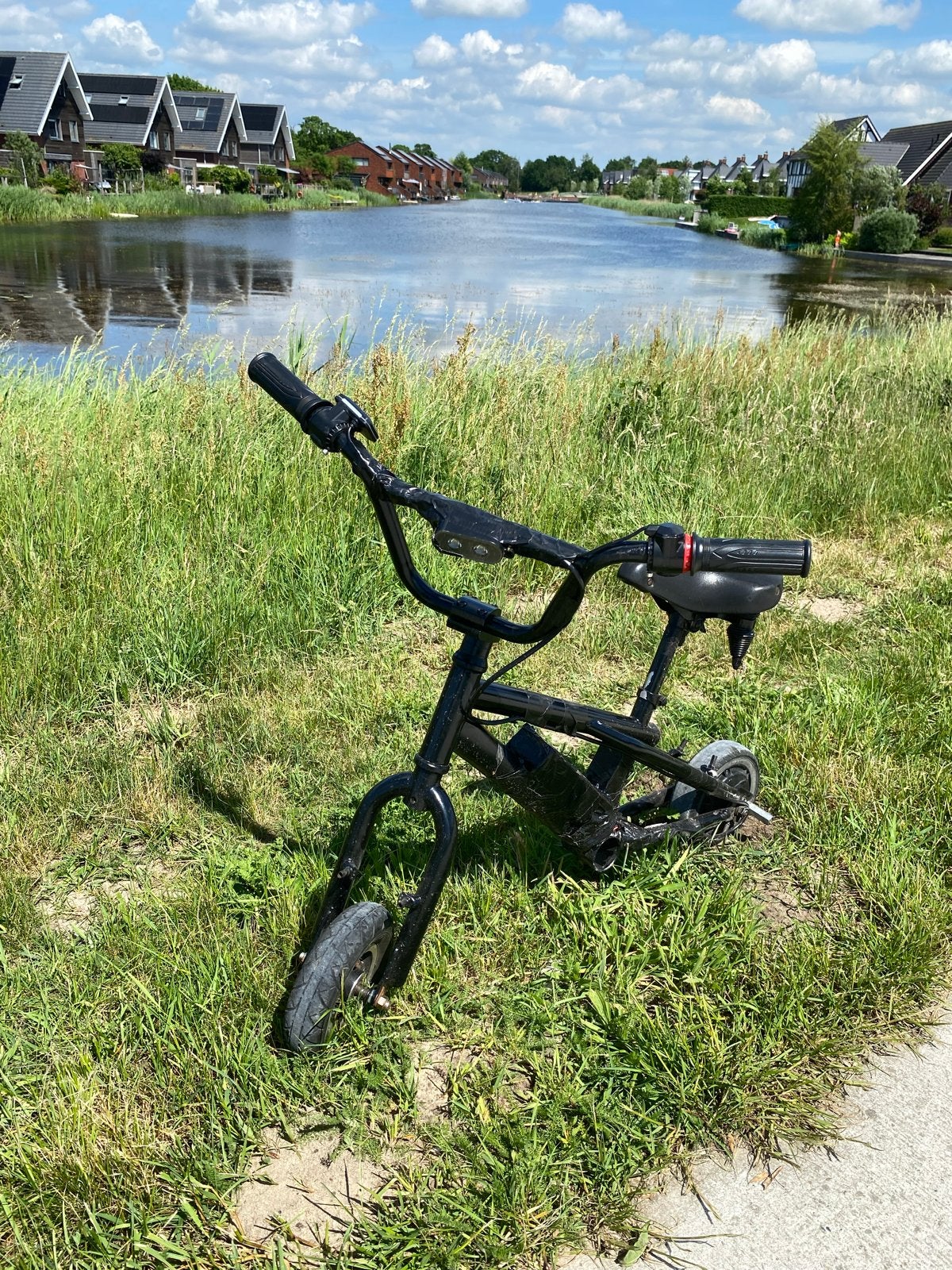 Surron Zelfbouw Minibike - Uniek en Krachtig, Ophalen of Verzenden, Gebruikt, Schijfrem, Overige typen